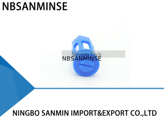 Colocaciones neumáticas NBSANMINSE 1/8 del aire del silenciador plástico 1/4 3/8 1/2 3/4 1 tipo silenciador de la fuente de alimentación del aire