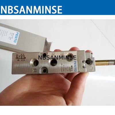 1/4 1/8 válvula electromagnética original neumática NBSANMINSE MFH de Festo de la válvula electromagnética