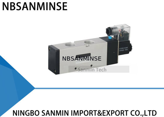 1/4 3/8 válvula de control neumática el 1/2 eléctrica de aire de la válvula electromagnética NBSANMINSE PU520