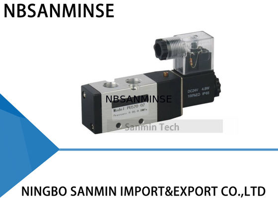 1/4 3/8 válvula de control neumática el 1/2 eléctrica de aire de la válvula electromagnética NBSANMINSE PU520