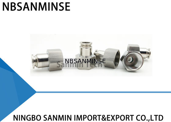 NBSANMINSE SSPCF M5 M6 1/8 1/4 3/8 hilo interno del 1/2 SS316L parte recto femenino