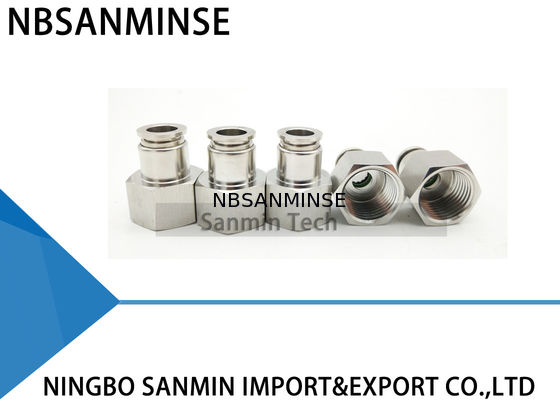 NBSANMINSE SSPCF M5 M6 1/8 1/4 3/8 hilo interno del 1/2 SS316L parte recto femenino