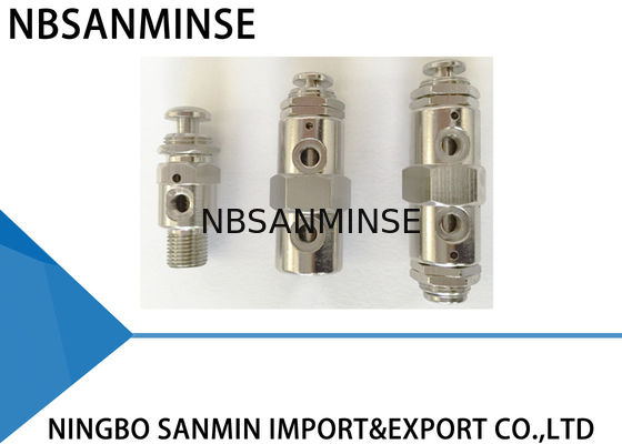 Válvula mecánica neumática del cambio de la válvula NBSANMINSE 2P 31P 3P 41P 4P 4PP de M5 G 1/8 mini