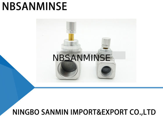 NBSANMINSE CON REFERENCIA al hilo 1/8 de G de la válvula de control de la capacidad de flujo 1/4 3/8 válvula de control de tipo standard del aire el 1/2 neumático