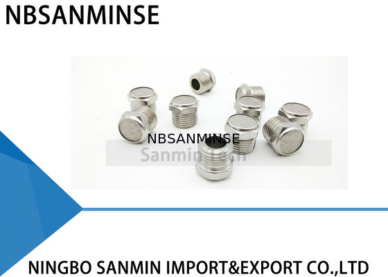1/8 1/4 3/8 tipo piezas neumáticas del silenciador BSL-SSM del acero inoxidable del 1/2 del silenciador