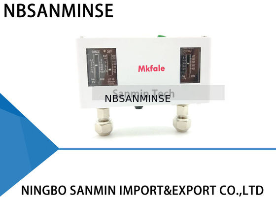 PC58 industriales se doblan los interruptores de presión ventilan/agua con dos puntos de ajuste de la presión