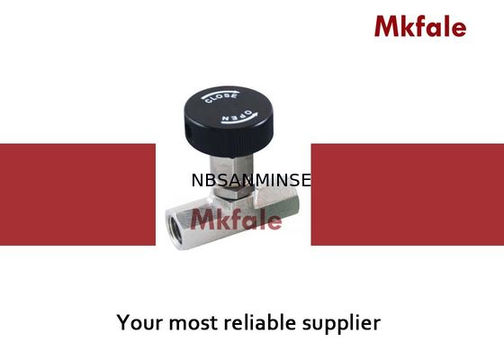 Rosque Famale/la vávula de bola hidráulica de la mini aguja masculina con el cuerpo de acero inoxidable