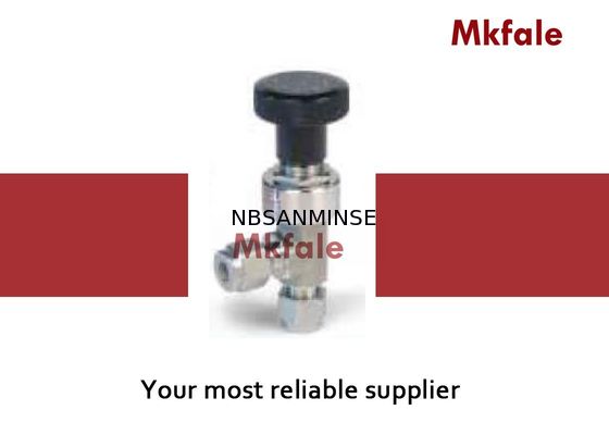 Válvula de aguja de regulación del flujo del instrumento de la presión moderada de la válvula dosificadora derecho y ángulo