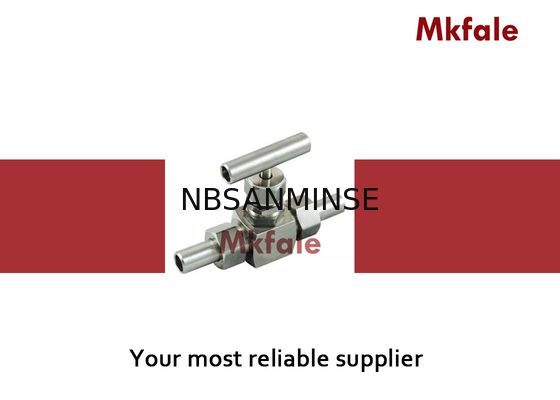 Hilo femenino inoxidable de alta presión SS316 de la válvula 3000PSI 6000PSI del acero de las válvulas de aguja