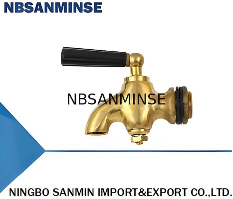 Manilla de madera de cobre boquilla de agua caliente 1 pulgada válvula de solenoide de agua 220v