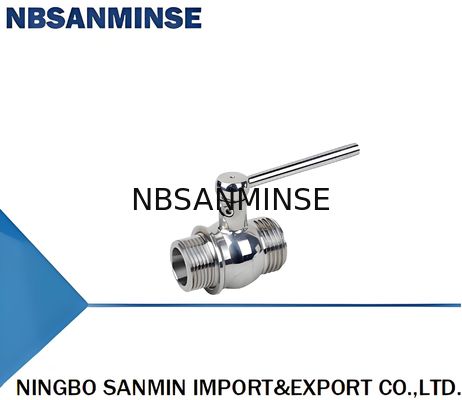 1MPA Presión 304 válvula de bolas de acero inoxidable para la industria