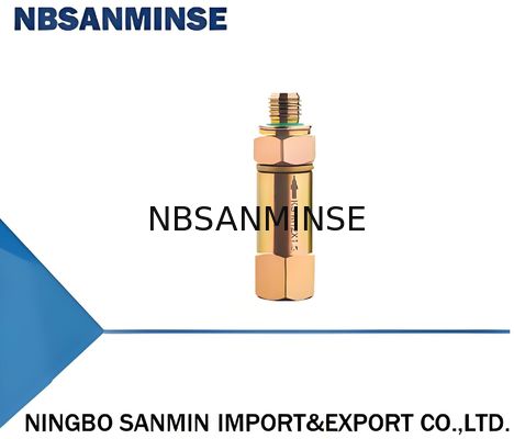 Válvula de retención de aceite THF con interfaz de rosca G1/8" y G1/4" para una presión máxima de 15 bar