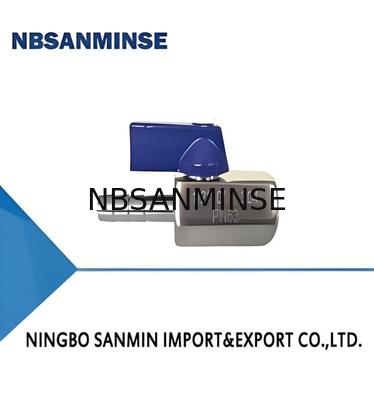 La valva de solenoide neumática de microesfera M/F es de 1/4"