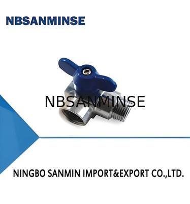 Mini válvula solenoide de cilindro de bola 1/8 pulgada 1/4 pulgada 3/8 pulgada 1/2 pulgada