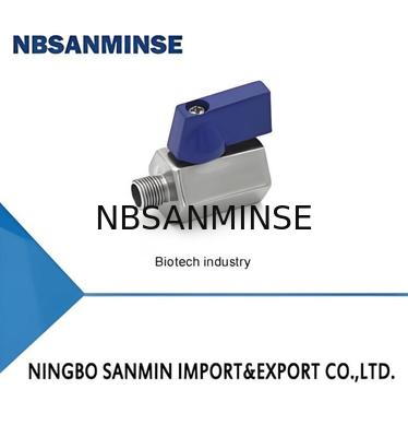 API598 EN12266 Válvula solenoide neumática en miniatura
