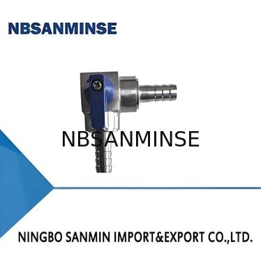 Válvula neumática en miniatura SS316 de bola, fundición de inversión