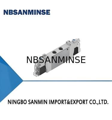 FV-L18 Válvula solenoide neumática en línea 24vdc G 1/4