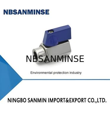 Válvula de solenoide neumática de alta presión de bola pequeña 1000PSI / PN63