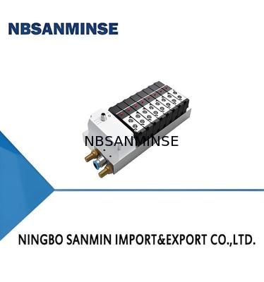Conexión de enchufe de varios pines + bloque de colectores Grupo de válvulas