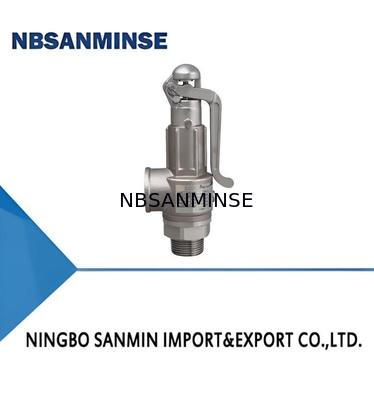 Válvula de seguridad de acero inoxidable 65 bar con resorte serie A21