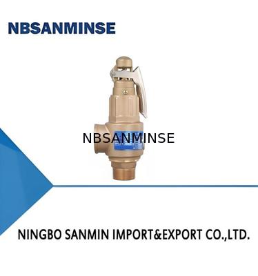 Válvula de seguridad de cobre microabierta con llave inglesa de 35 bar