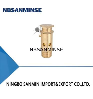 Válvula de seguridad de solenoide neumático de cobre de 35 bar Serie A28X