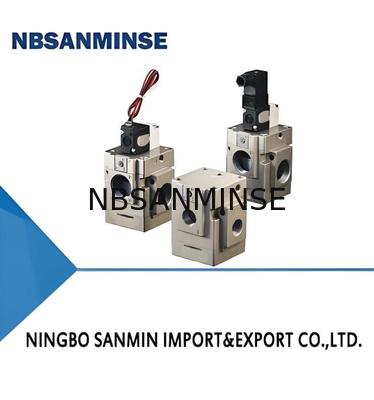 Válvula solenoide de 3 vías de la serie VG342, tipo de asiento operada por piloto