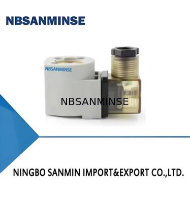 Bobina de la válvula electromagnética del pulso, tipo de conexión de la bobina CY123 DIN43650A del solenoide 24V