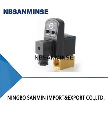 NBSANMINSE SR - A - 15 Desagüe electrónico G1 / 2 1.6Mpa válvula de escape Desagüe de agua válvula de agua DC24V AC220V de alta calidad