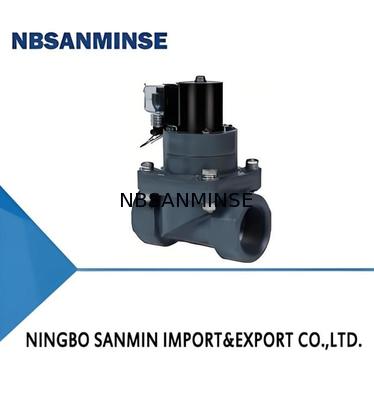 Válvula solenoide neumática de la serie 2W con orificio de 15-50 mm para 0,1-0,6 MPa Tipo piloto y 0-1,5 m de acción directa de columna de agua