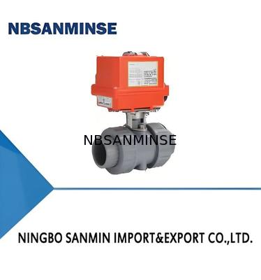 Válvula eléctrica de bolas compacta de alto par con temperatura de trabajo de 5 a 50 °C para un rendimiento fiable