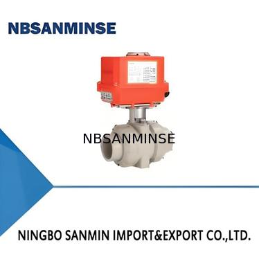 Válvula eléctrica de bolas compacta de alto par con temperatura de trabajo de 5 a 50 °C para un rendimiento fiable