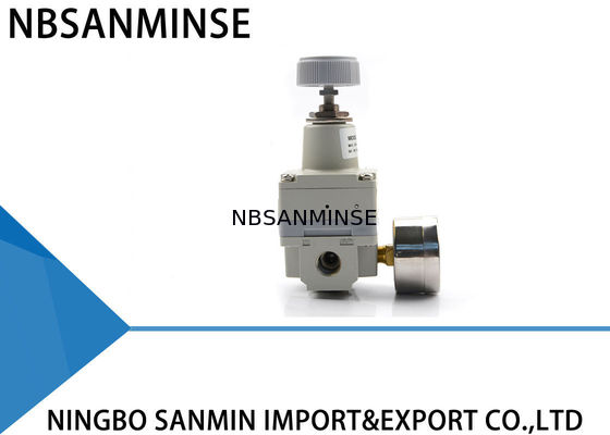 Tipo electrónico G1/8 1/4 de SMC del regulador del aire de la precisión componentes 3/8 1/2 neumáticos