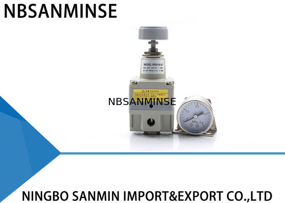 Tipo electrónico G1/8 1/4 de SMC del regulador del aire de la precisión componentes 3/8 1/2 neumáticos