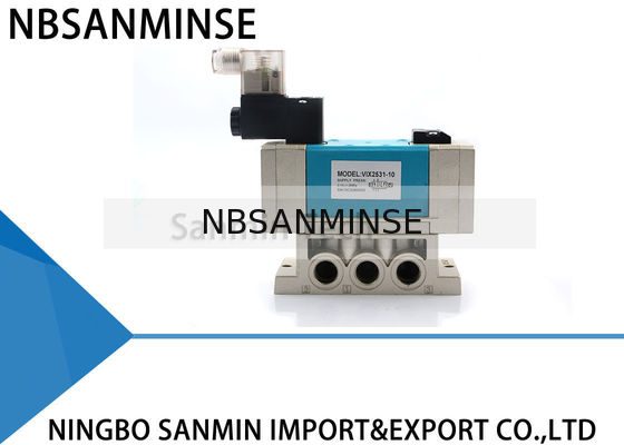 El producto de cerámica de desplazamiento de la válvula electromagnética del sello de la placa de NBSANMINSE VIX2532/de VIX2531 G3/8 2 adopta technol de cerámica del interruptor del sello