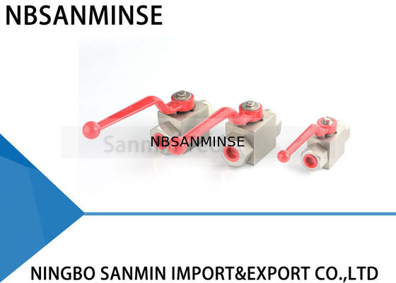 Vávula de bola hidráulica de alta presión del acero inoxidable KHB-G1/8 1/4 3/8 diseño el 1/2 anti SS304 SS316 de la corrosión