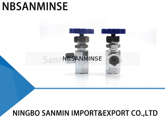 KF - válvula roscada 31.5MPa de la alta presión del ingeniero de la industria de las conexiones del interruptor del indicador de presión L8