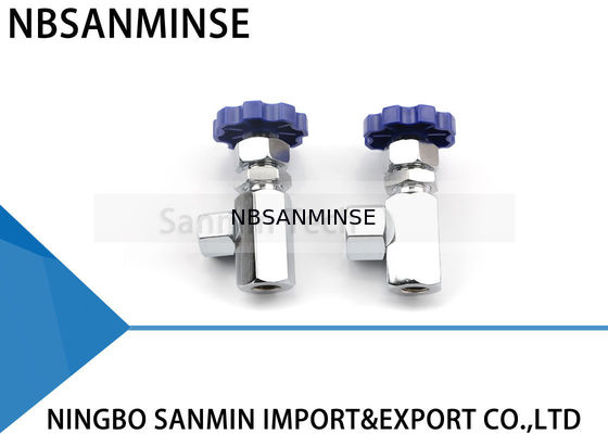 KF - válvula roscada 31.5MPa de la alta presión del ingeniero de la industria de las conexiones del interruptor del indicador de presión L8