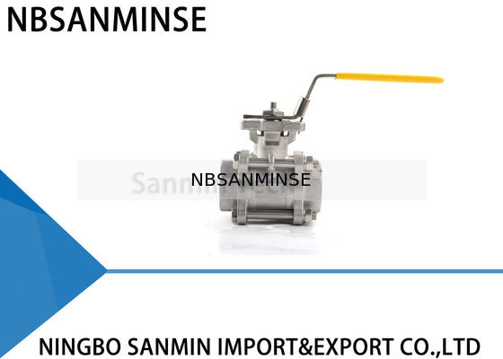 CF8M línea de alta presión hidráulica uso del tubo de agua del gas de aceite del acero inoxidable SS316 del EXTRANJERO de la vávula de bola de 1 pulgada 1000psi