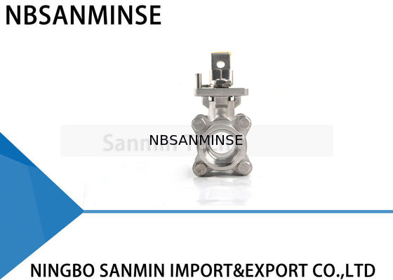 CF8M línea de alta presión hidráulica uso del tubo de agua del gas de aceite del acero inoxidable SS316 del EXTRANJERO de la vávula de bola de 1 pulgada 1000psi