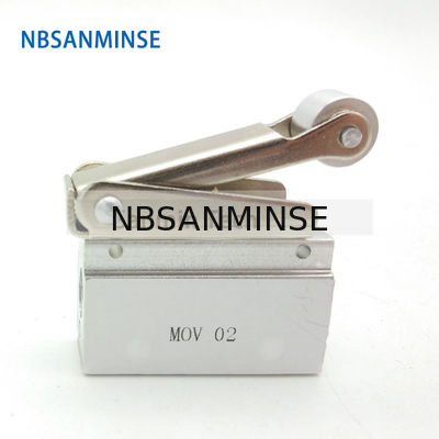 MOVIMIENTOS de NBSANMINSE 1/8 selección mecánica del empuje del rodillo de la válvula de aire del control neumático de la válvula del hilo de G para la máquina Autom del paquete