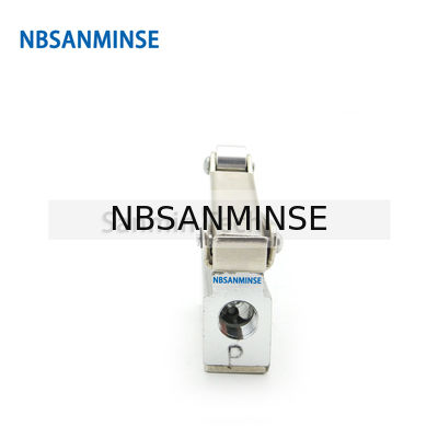 MOVIMIENTOS de NBSANMINSE 1/8 selección mecánica del empuje del rodillo de la válvula de aire del control neumático de la válvula del hilo de G para la máquina Autom del paquete