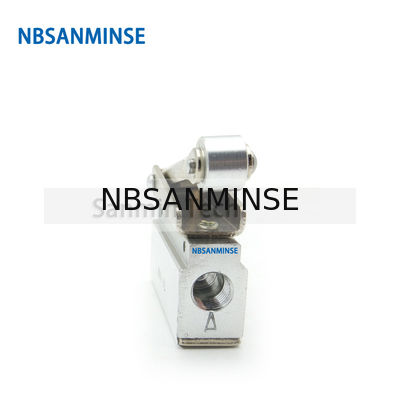 MOVIMIENTOS de NBSANMINSE 1/8 selección mecánica del empuje del rodillo de la válvula de aire del control neumático de la válvula del hilo de G para la máquina Autom del paquete