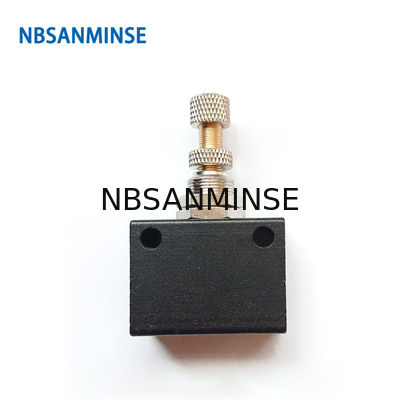 NBSANMINSE ASC G1/8 1/4 3/8 flujo neumático de la válvula de aire de la válvula de control de flujo de la precisión del 1/2 que ajusta temperatura normal