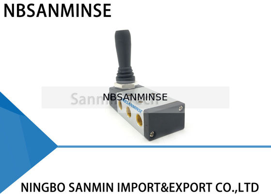 Válvula 1/8 del tirón de NBSANMINSE 4H210 4H310 4H430 1/4 3/8 control de aire de tres posiciones de tres posiciones el 1/2 de dos posiciones de cinco maneras