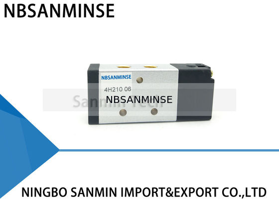 Válvula 1/8 del tirón de NBSANMINSE 4H210 4H310 4H430 1/4 3/8 control de aire de tres posiciones de tres posiciones el 1/2 de dos posiciones de cinco maneras