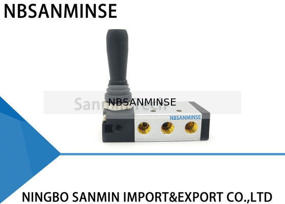 Válvula 1/8 del tirón de NBSANMINSE 4H210 4H310 4H430 1/4 3/8 control de aire de tres posiciones de tres posiciones el 1/2 de dos posiciones de cinco maneras