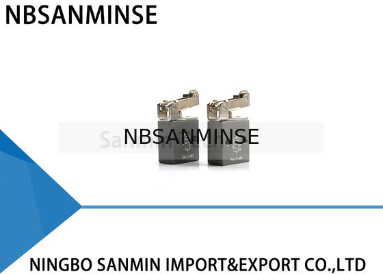 Válvula neumática de la producción de la automatización de la válvula de aire del control de Mechnical de la manera de la manera 2/3 de NBSANMINSE RN-2-M5 RN-3-M5 2/2