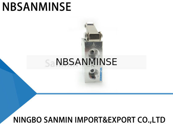 Tipo neumático de tres vías de dos posiciones mecánico de la parada de la válvula mecánica de la serie 1/4 de JM de la válvula de válvula reguladora de la válvula de cierre de la válvula