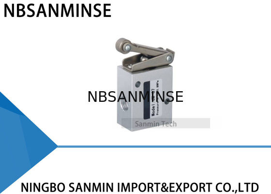 Tipo neumático de tres vías de dos posiciones mecánico de la parada de la válvula mecánica de la serie 1/4 de JM de la válvula de válvula reguladora de la válvula de cierre de la válvula